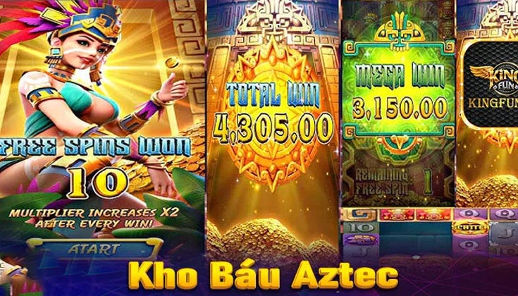 Cách chơi game nổ hũ Kho báu Aztec tại PG66